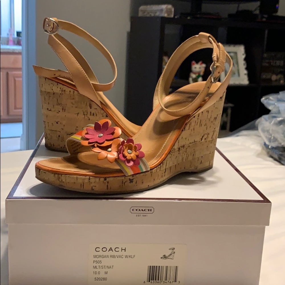 Coach Wedge Heels